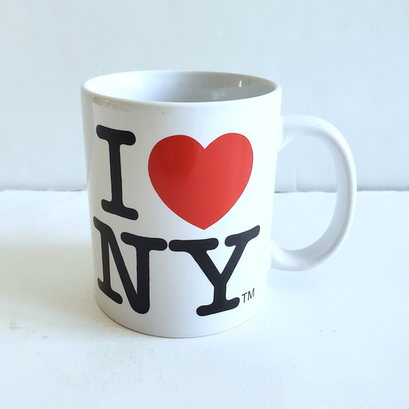 I Love New York Coffee Cup White Red Heart Classic Souvenir Cup New York City - Picture 3 of 10